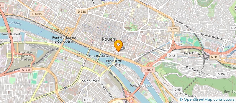 localisation de l'entreprise SCI SPIRALE.B à ROUEN