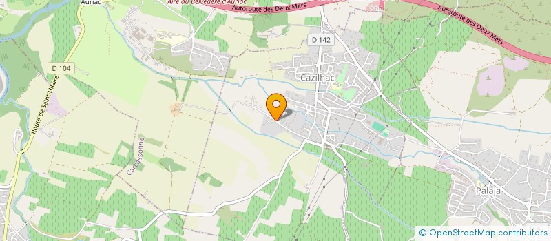 localisation de l'entreprise SCI SPIREE à CAZILHAC