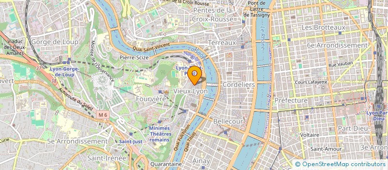 localisation de l'entreprise SCI SPIRIT OF LYON  LYON