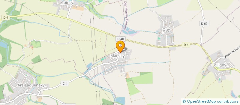 localisation de l'entreprise SCI SPIRITUS  MARSILLY