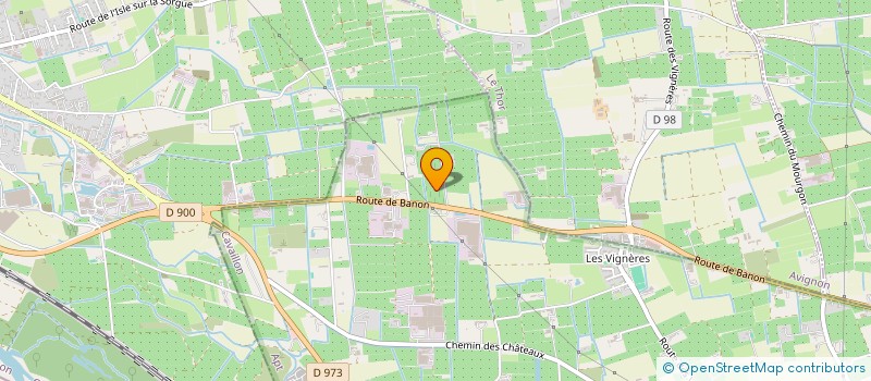 localisation de l'entreprise SCI SPITIA  CAVAILLON