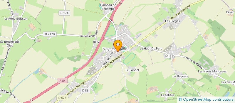 localisation de l'entreprise SCI SPITIMOU  GRAINVILLE-SUR-ODON