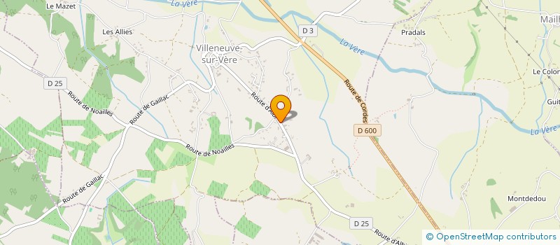 localisation de l'entreprise SCI SPL  VILLENEUVE-SUR-VERE