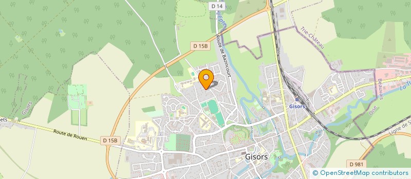 localisation de l'entreprise SCI SPLL à GISORS