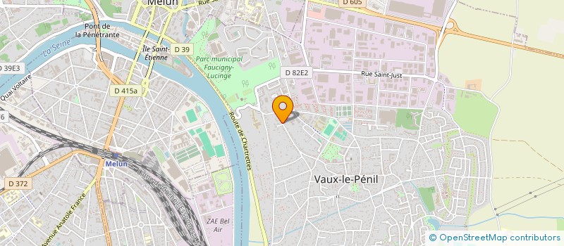 localisation de l'entreprise SCI SPM THIERS à VAUX-LE-PENIL