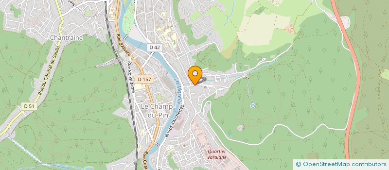 localisation de l'entreprise SCI SPOC à EPINAL