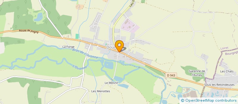 localisation de l'entreprise SCI SPONTON BOURGOGNE à DOUCHY-MONTCORBON