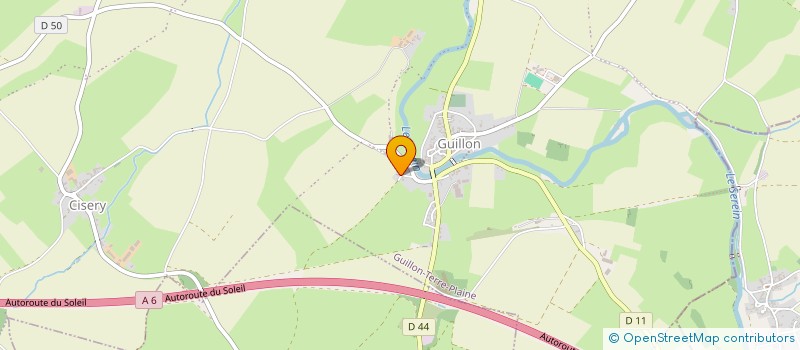 localisation de l'entreprise SCI SPOON  GUILLON-TERRE-PLAINE