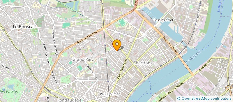 localisation de l'entreprise SCI SPORT  BORDEAUX