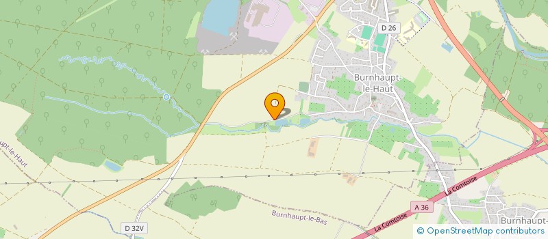 localisation de l'entreprise SCI SPORTS MECANIQUES  BURNHAUPT-LE-HAUT