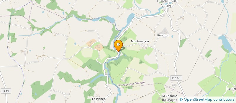 localisation de l'entreprise SCI SPOTS IMMOBILIER à AIGURANDE