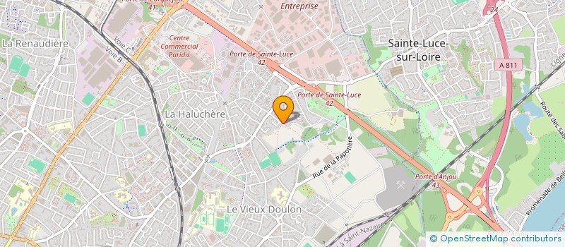 localisation de l'entreprise SCI SPOTTISWOODE à NANTES