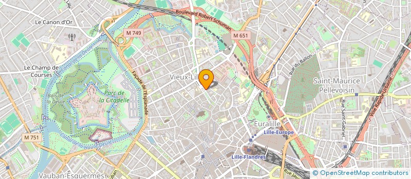 localisation de l'entreprise SCI SPPS44 à LILLE