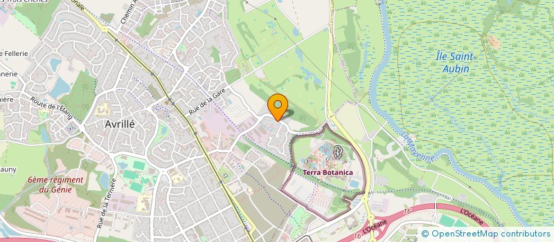 localisation de l'entreprise SCI SPQ à AVRILLE