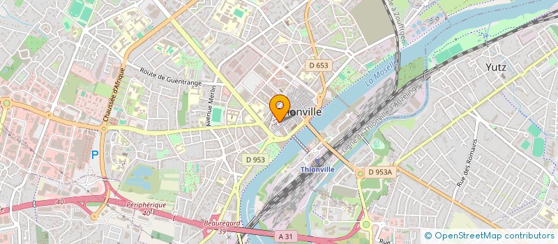 localisation de l'entreprise SCI SPR57 à THIONVILLE