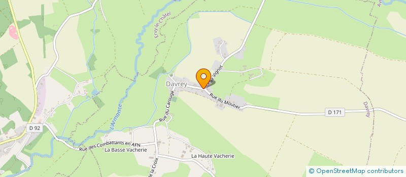 localisation de l'entreprise SCI  SPRECHER  DAVREY