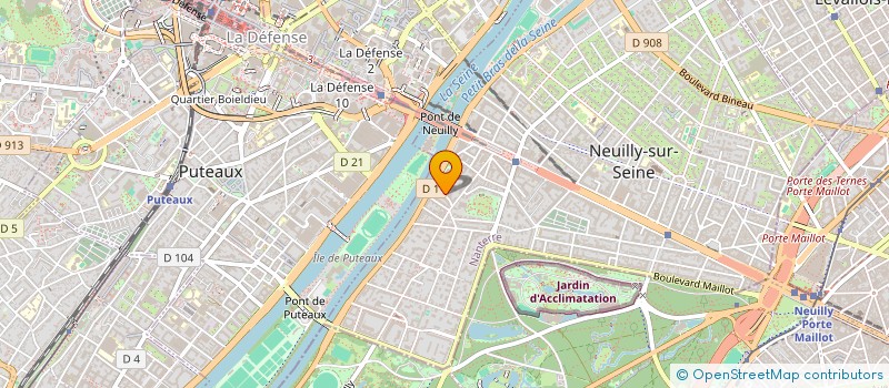 localisation de l'entreprise SCI SPRING à NEUILLY-SUR-SEINE