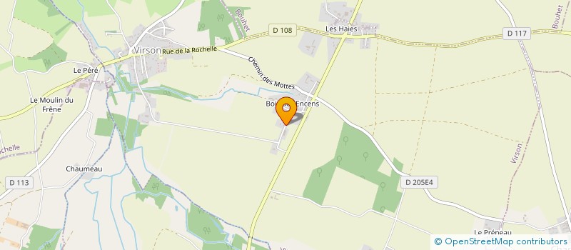 localisation de l'entreprise SCI SPRING  VIRSON