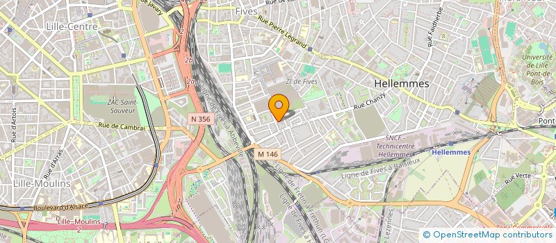 localisation de l'entreprise SCI SPVL à LILLE