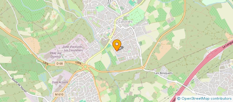 localisation de l'entreprise SCI SPZ  MONTAUD