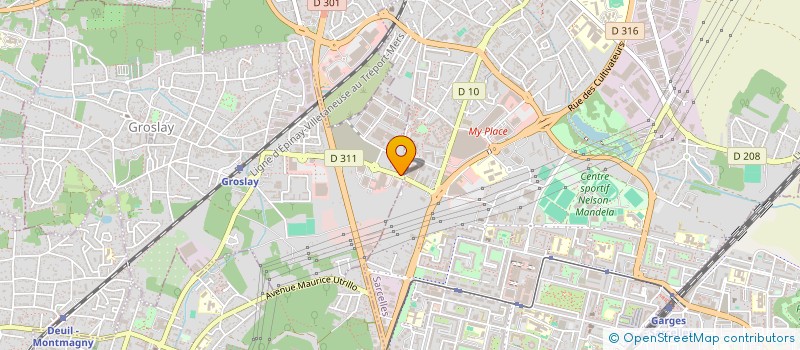 localisation de l'entreprise SCI SQD à GROSLAY