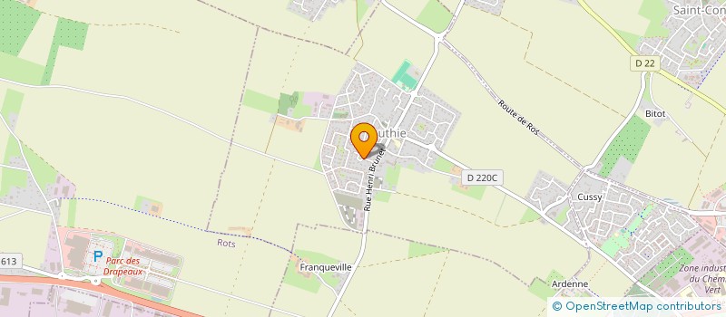 localisation de l'entreprise SCI SQUARE DE NASHVILLE  AUTHIE