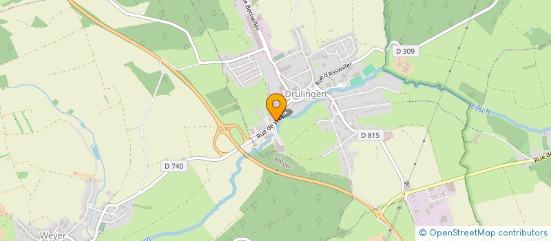 localisation de l'entreprise SCI SQUEMAE  PFALZWEYER