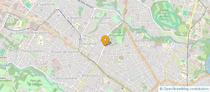 localisation de l'entreprise SCI SQUEWEL à NANTES