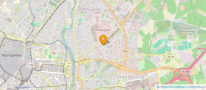 localisation de l'entreprise SCI SQUIRREL à MONTPELLIER