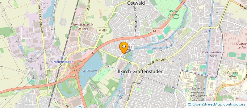 localisation de l'entreprise SCI SQUITTY  OSTWALD