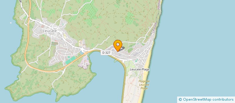 localisation de l'entreprise SCI SR2A à LEUCATE
