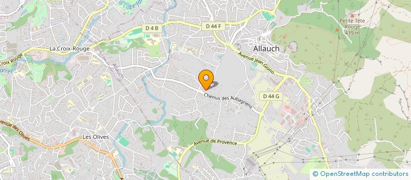 localisation de l'entreprise SCI SRA DO CAMPO  ALLAUCH