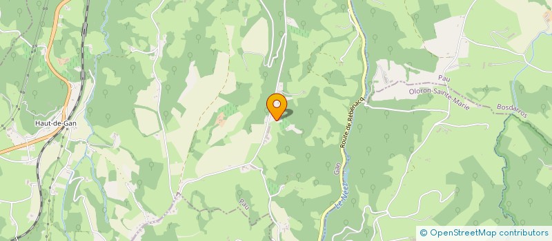 localisation de l'entreprise SCI SRALF  GAN