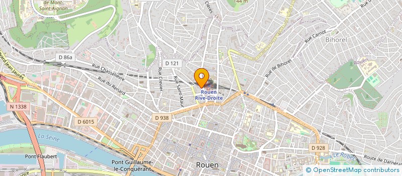 localisation de l'entreprise SCI SRBMD à ROUEN