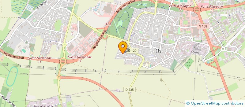 localisation de l'entreprise SCI SRE INVESTISSEMENT  IFS