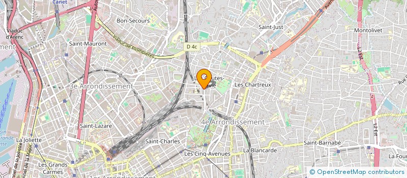 localisation de l'entreprise SCI SRETI à MARSEILLE