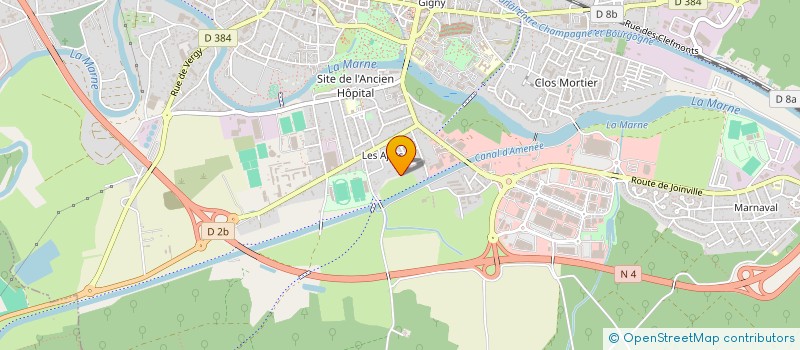 localisation de l'entreprise SCI SRG à SAINT-DIZIER