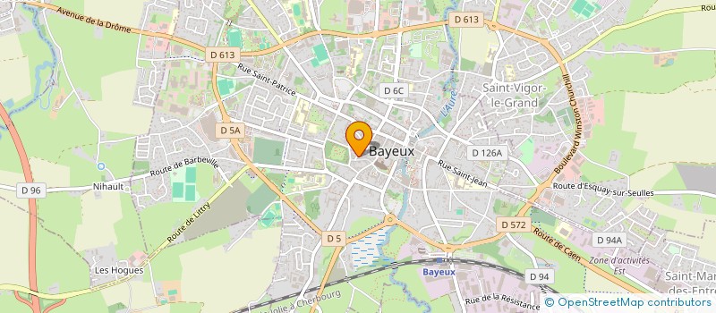 localisation de l'entreprise SCI SRI  BAYEUX