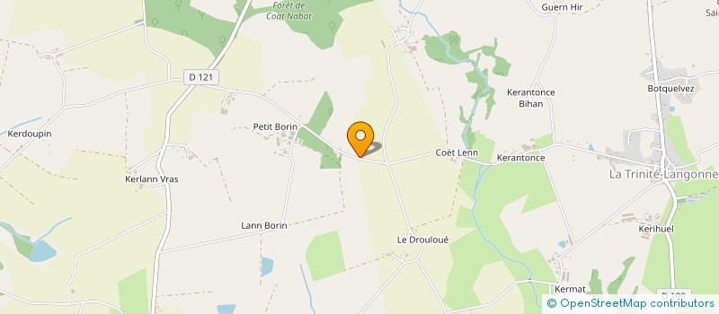 localisation de l'entreprise SCI SRJ  LANGONNET