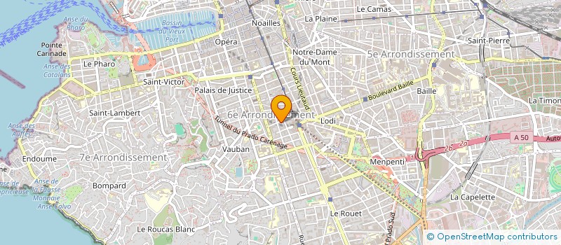 localisation de l'entreprise SCI SRK 3 à MARSEILLE