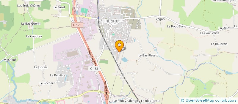 localisation de l'entreprise SCI SRNF  SAINT-ARMEL