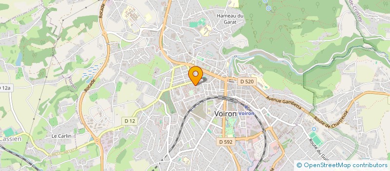 localisation de l'entreprise SCI SRP à VOIRON