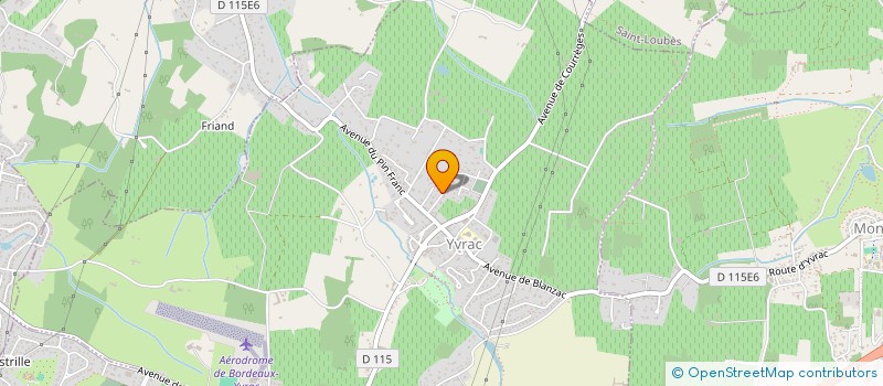 localisation de l'entreprise SCI SRVDM  YVRAC