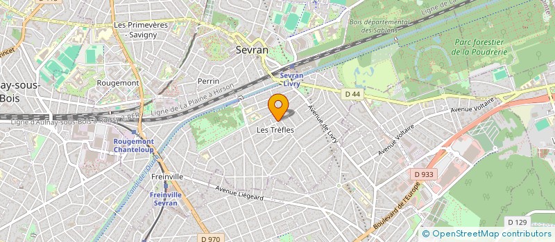 localisation de l'entreprise SCI SSA à SEVRAN