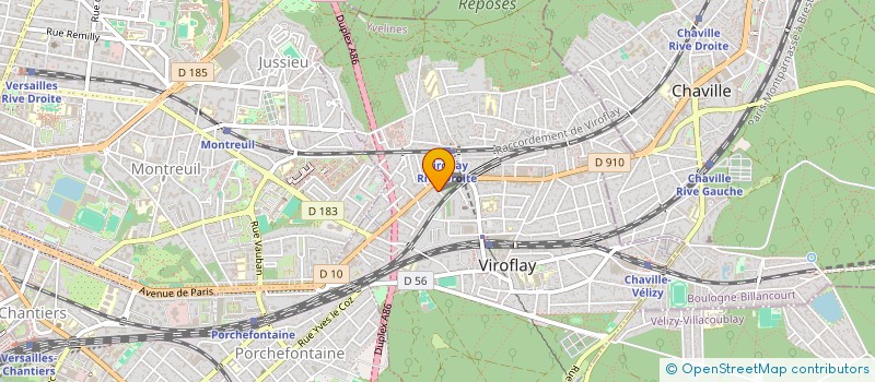 localisation de l'entreprise SCI SSDL IMMO  VIROFLAY