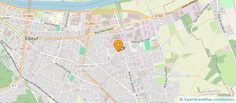 localisation de l'entreprise SCI SSKDH IMMOBILIER  CAUDEBEC-LES-ELBEUF