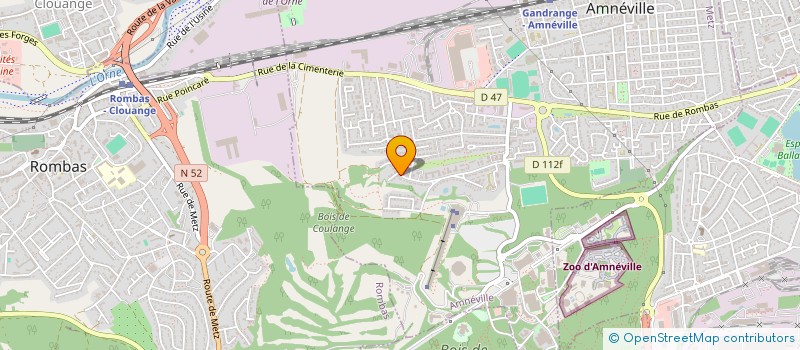 localisation de l'entreprise SCI SSL  AMNEVILLE