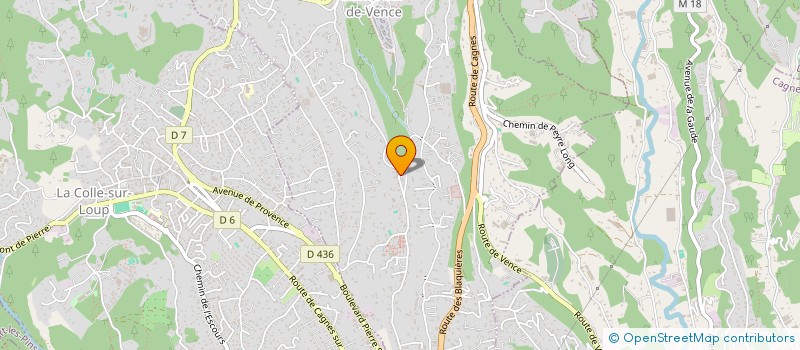localisation de l'entreprise SCI SSL06570 à SAINT-PAUL-DE-VENCE