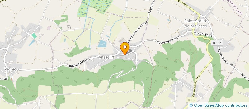 localisation de l'entreprise SCI SSLP  VASSELIN