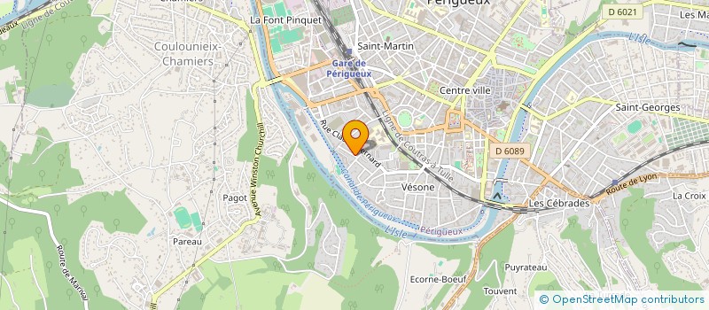 localisation de l'entreprise SCI SSMD à PERIGUEUX